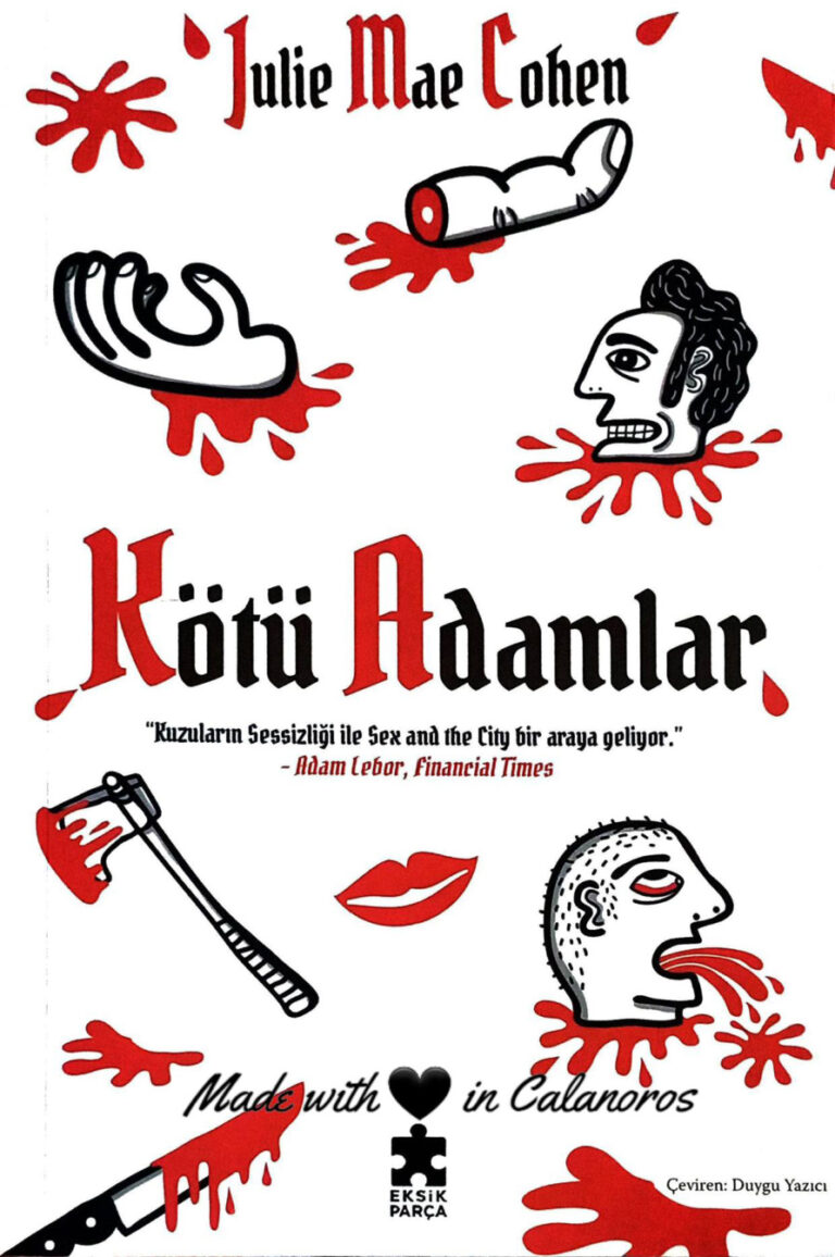 Kötü Adamlar Julie Mae Cohen Kitap Kapağı