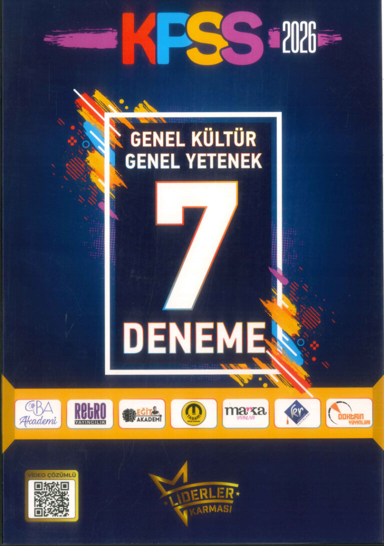 LİDERLER KARMASI 7 Lİ DENEME 2026 Kitap Kapağı