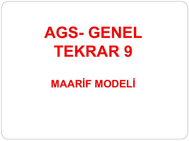 MAARİF ÖZET Kürşat karasolak Kitap Kapağı