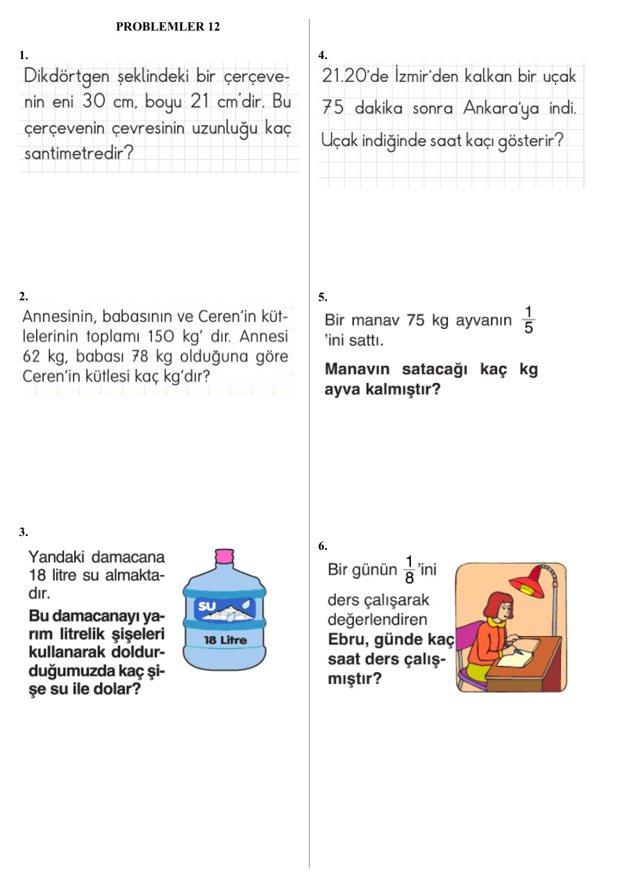 Problemler 12 PDF İndir – Komisyon