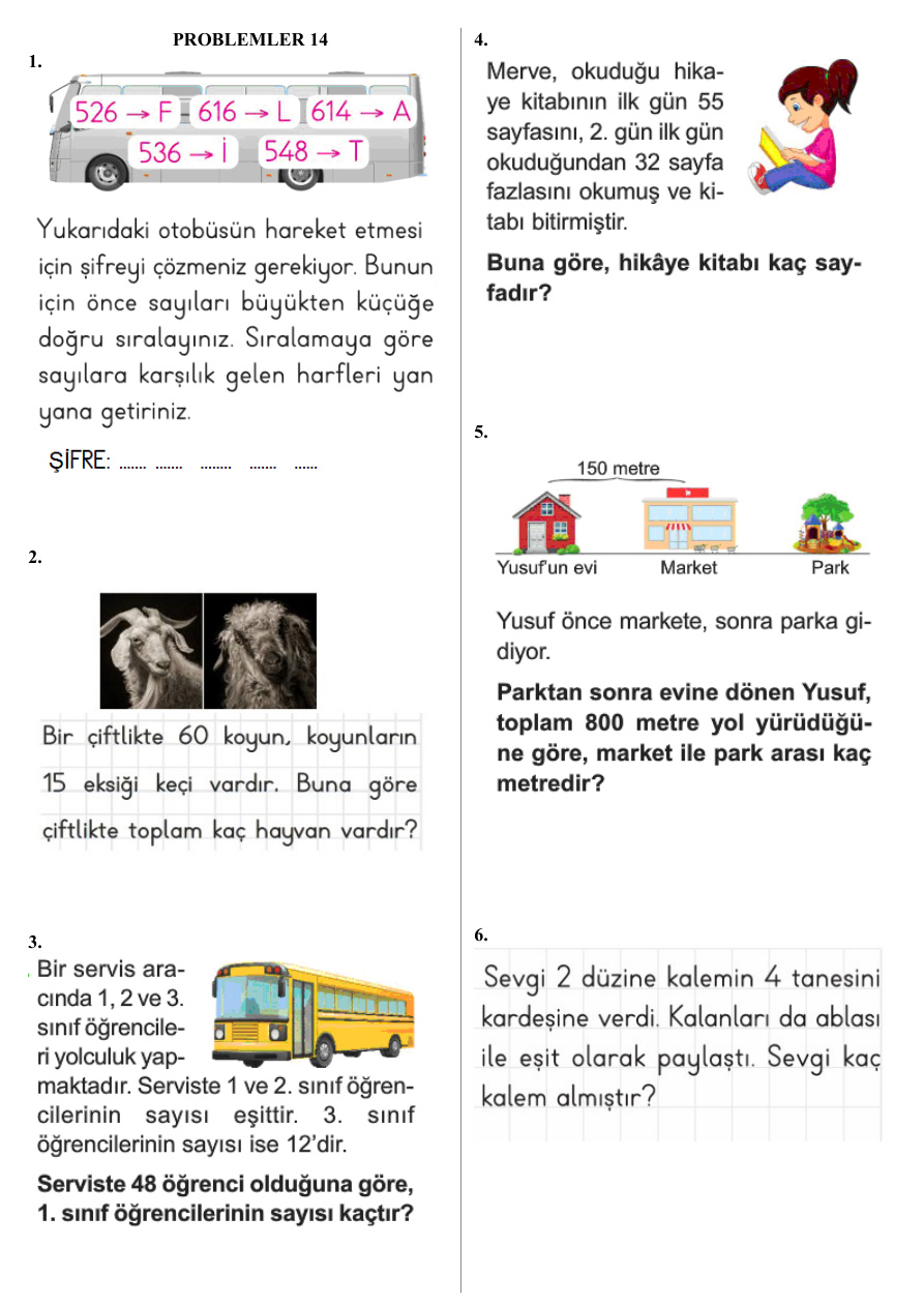 Problemler 14 PDF İndir – Komisyon