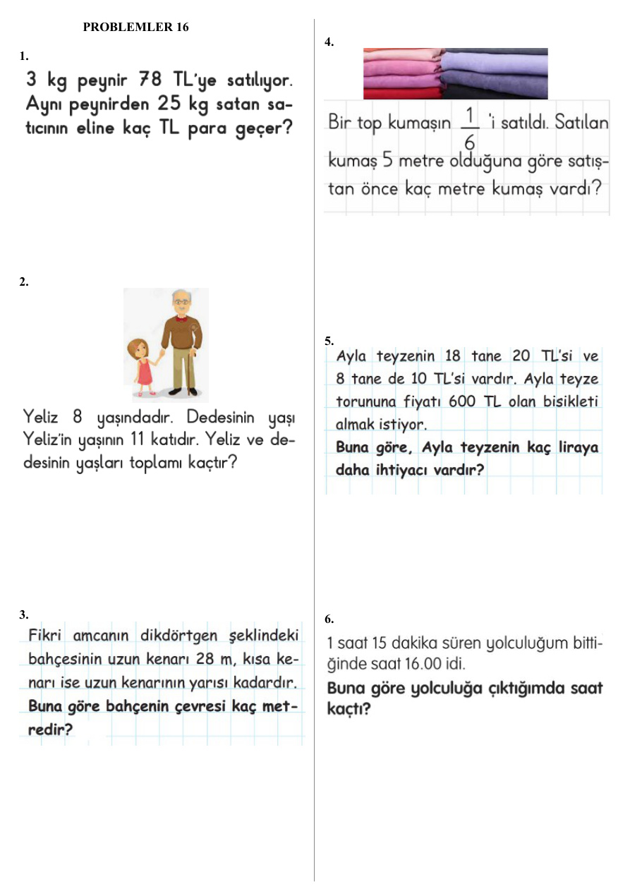 Problemler 16 PDF İndir – Komisyon