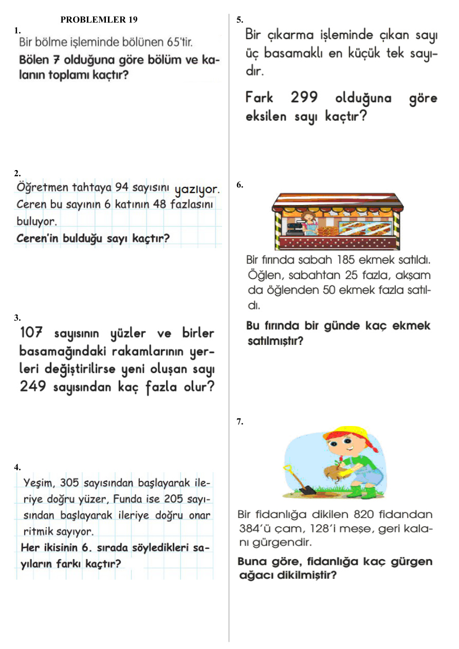 Problemler 19 PDF İndir – Komisyon