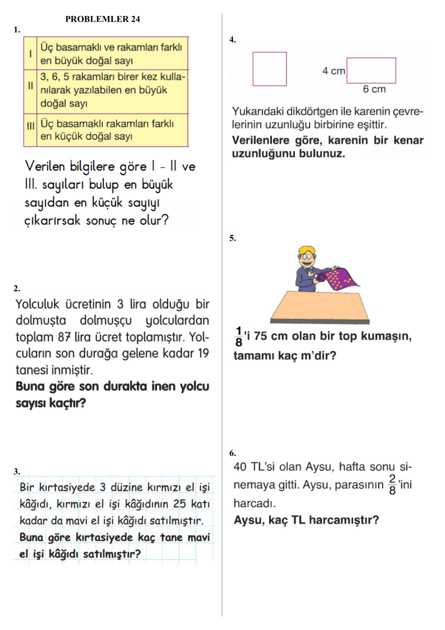 Problemler 24 PDF İndir – Komisyon