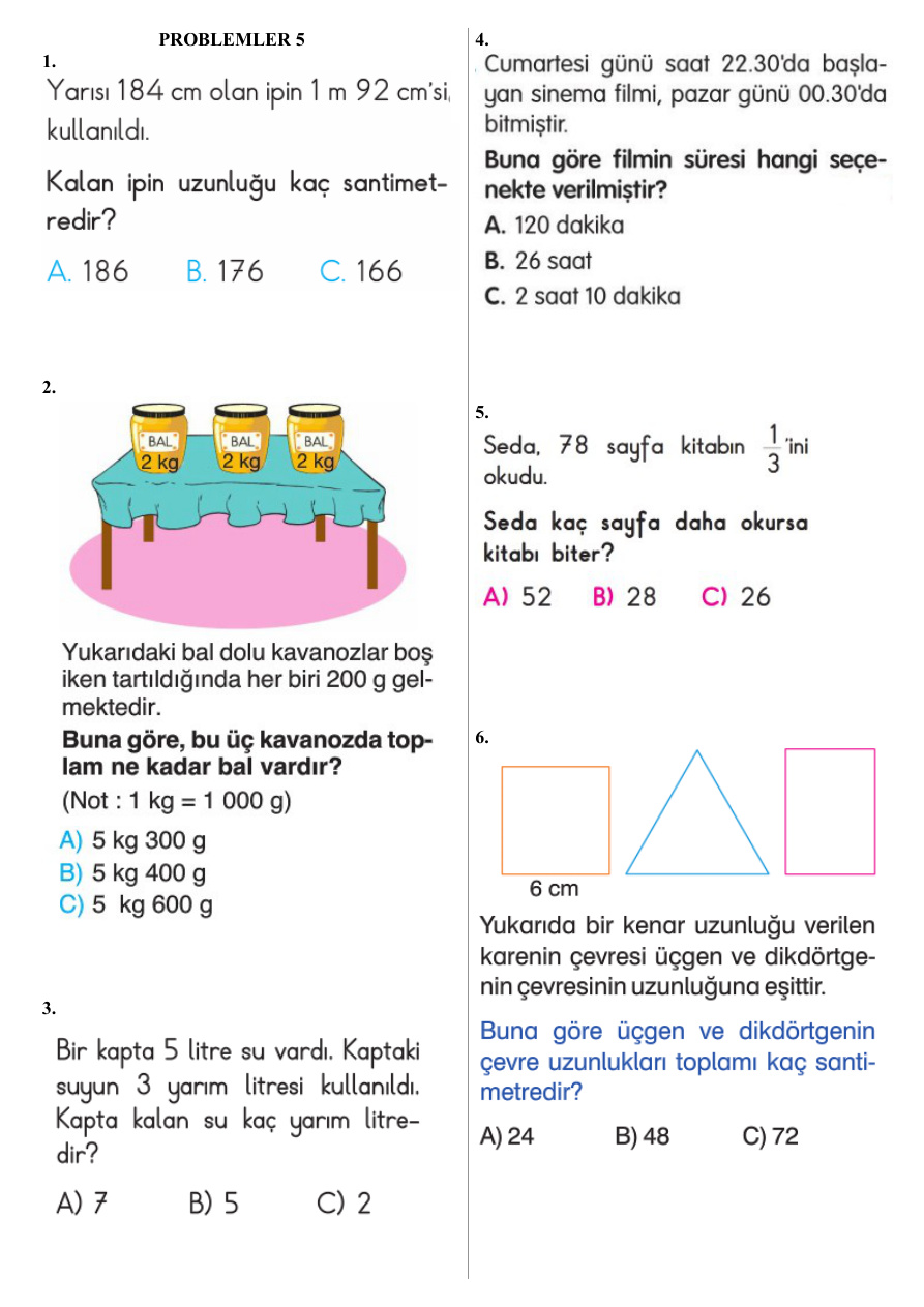 Problemler 5 PDF İndir – Komisyon