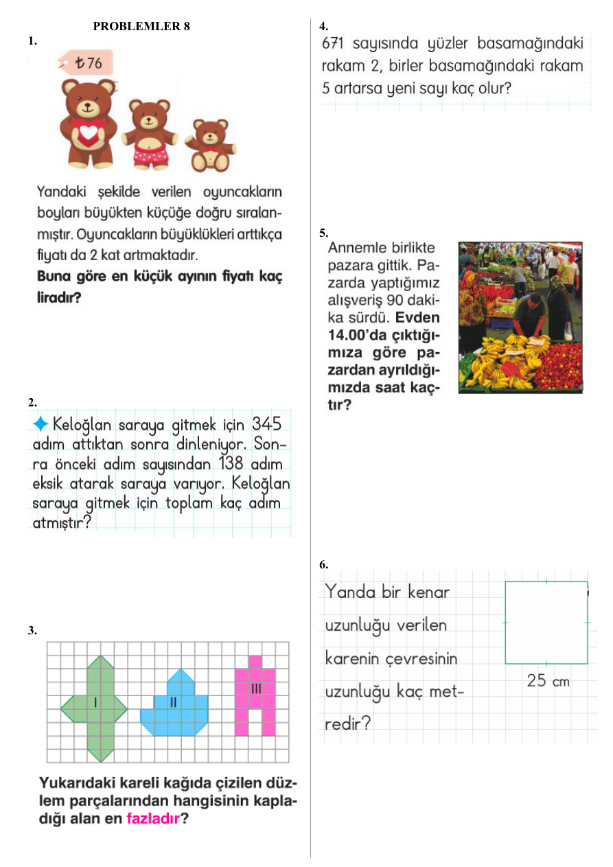Problemler 8 PDF İndir – Komisyon
