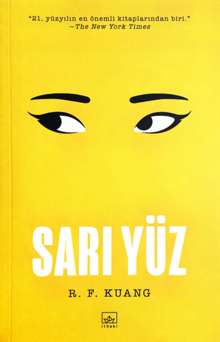 R.F. Kuang Sarı Yüz Kitap Kapağı