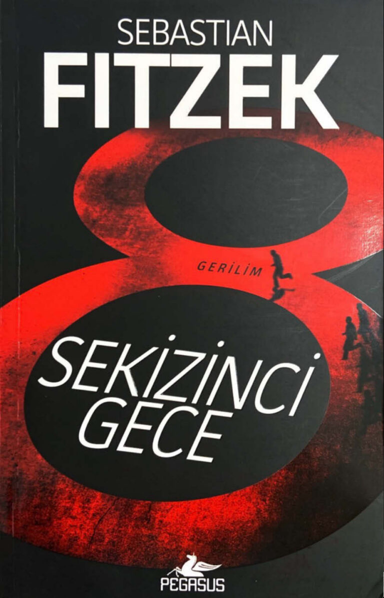 Sebastian Fitzek Sekizinci Gece Kitap Kapağı