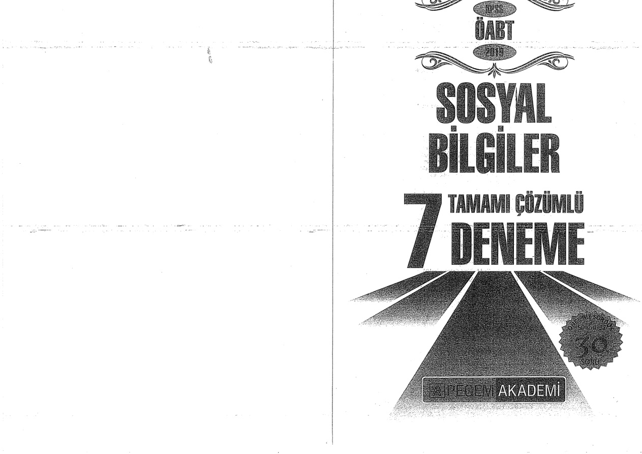 Sosyal Bilgiler ÖABT Paket Denemeler 5 PDF İndir – Komisyon