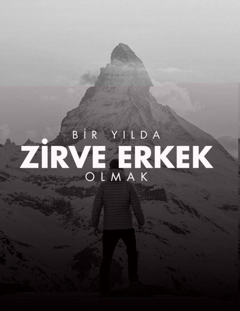 TR 1 YILDA ZİRVE ERKEK OLMAK Kitap Kapağı