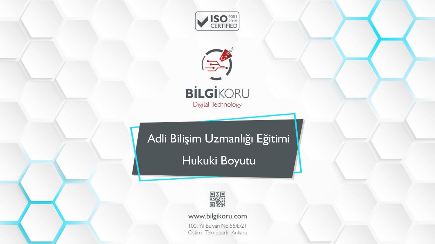 Adli Bilişim Hukuki Boyutu PDF İndir