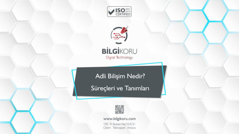 TR ADLİ BİLİŞİM NEDİR SÜREÇLERİ VE TANIMLARI Kitap Kapağı