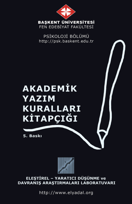 Akademik Yazım Kuralları Kitapçığı (Kopya) PDF İndir – Bilinmiyor