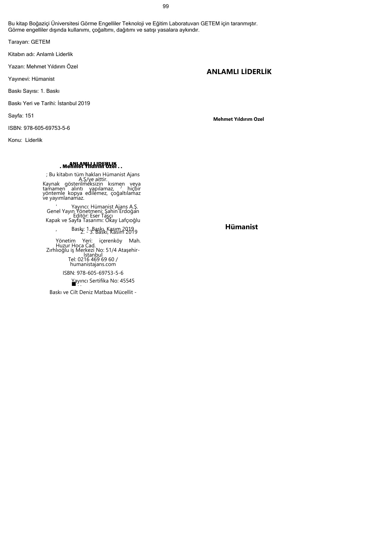 Anlamlı Liderlik PDF İndir