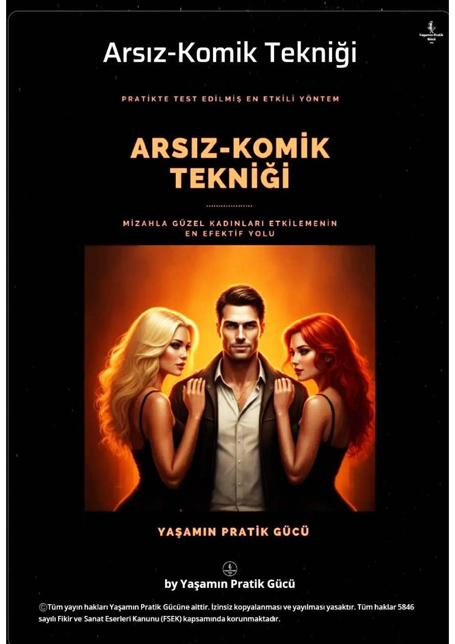 Arsız Komik Tekniği: Yaşamın Pratik Gücü PDF İndir