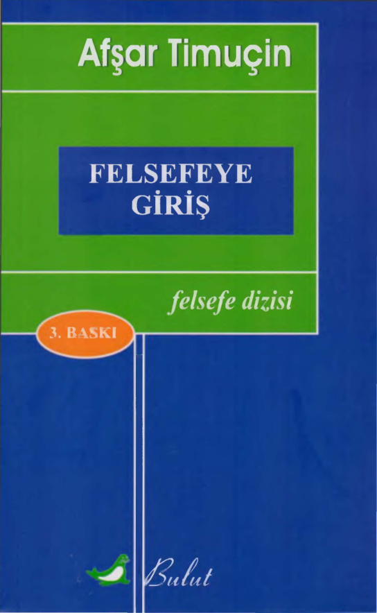 Felsefeye Giriş PDF İndir