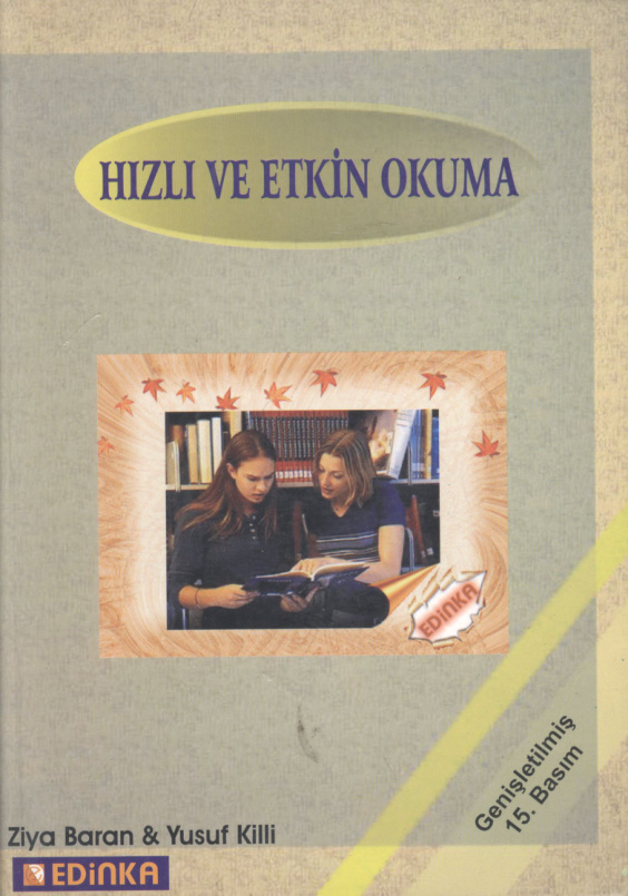 Hızlı ve Etkin Okuma PDF İndir - Ziya Baran, Yusuf Killi 1 Hızlı ve Etkin Okuma PDF İndir