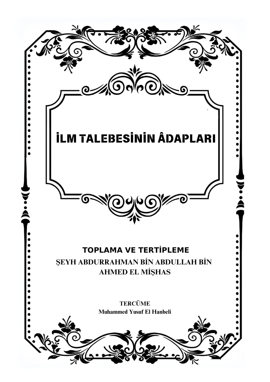 İlim Talebesinin Adapları PDF İndir - Bilinmiyor 1 İlim Talebesinin Adapları PDF İndir