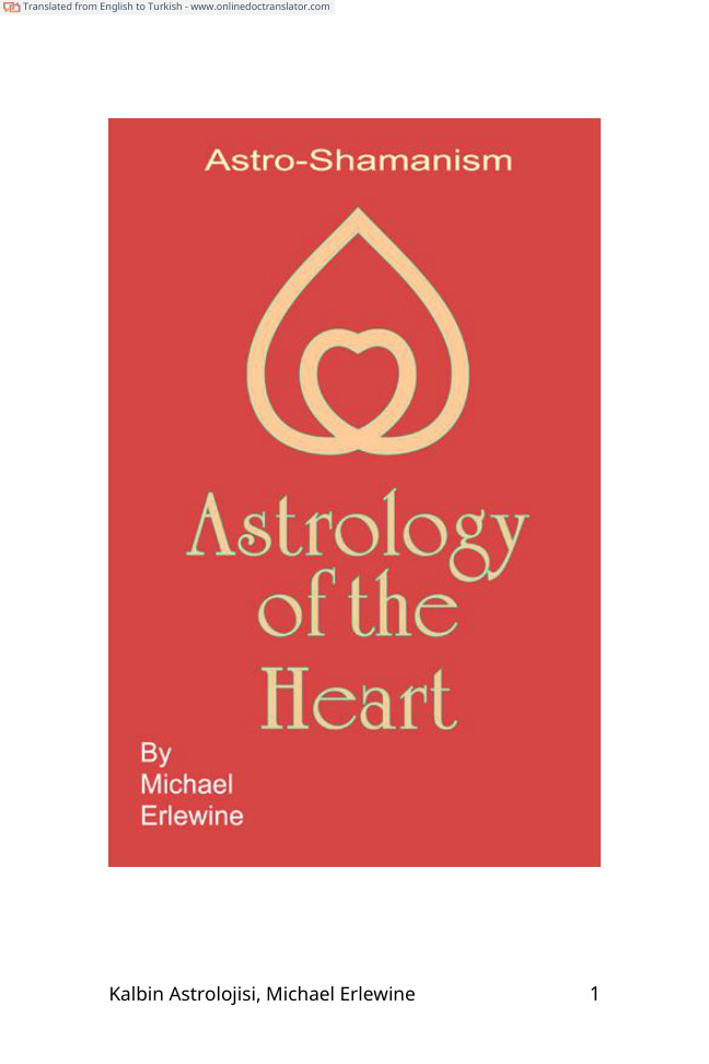 Kalbin Astrolojisi: Astro Şamanizm PDF İndir – Bilinmiyor