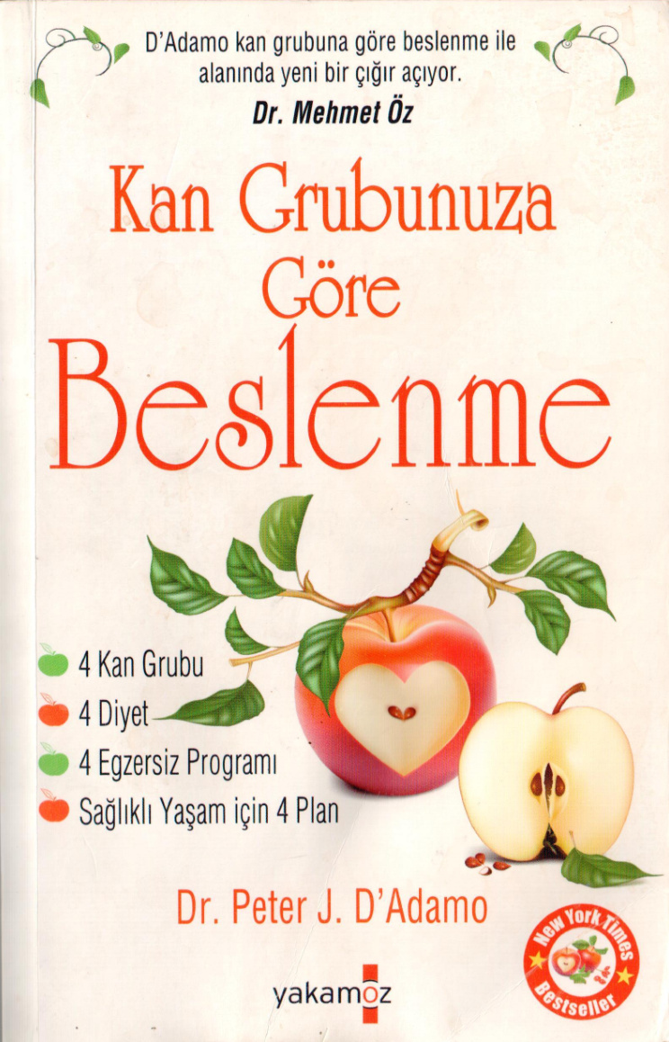 Kan Grubunuza Göre Beslenme PDF İndir