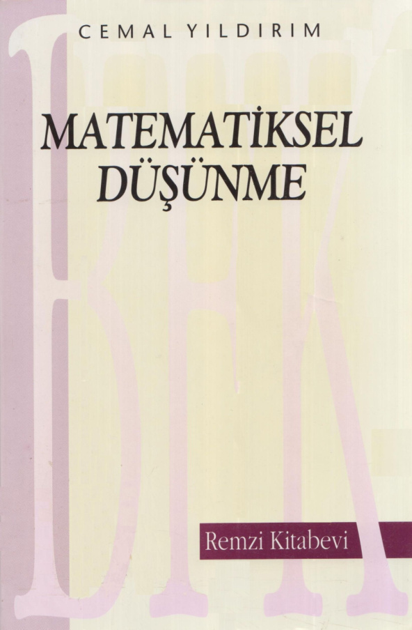Matematiksel Düşünme PDF İndir