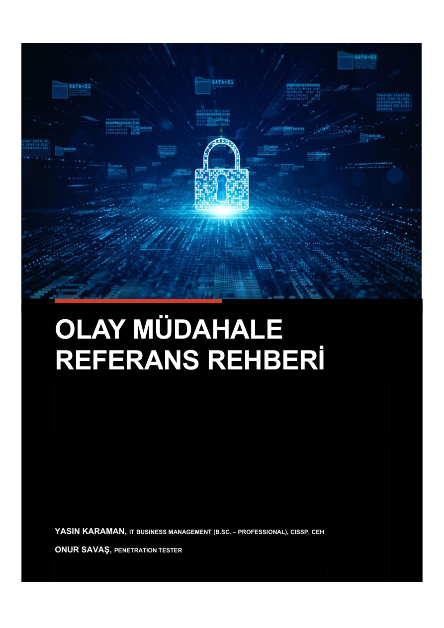 Olay Müdahale Referans Rehberi PDF İndir