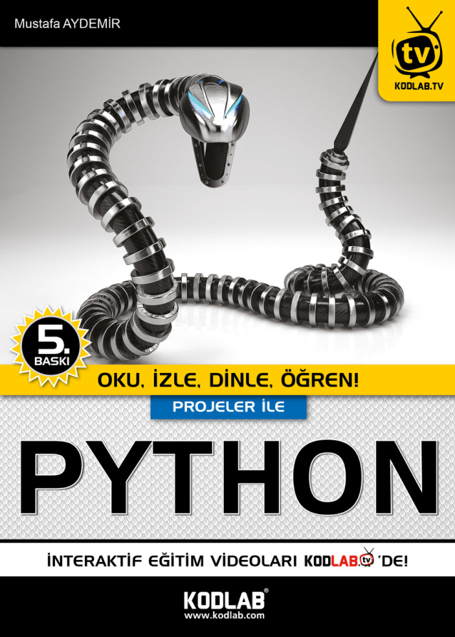 Projeler ile Python 2020 PDF İndir – Mustafa Aydemir