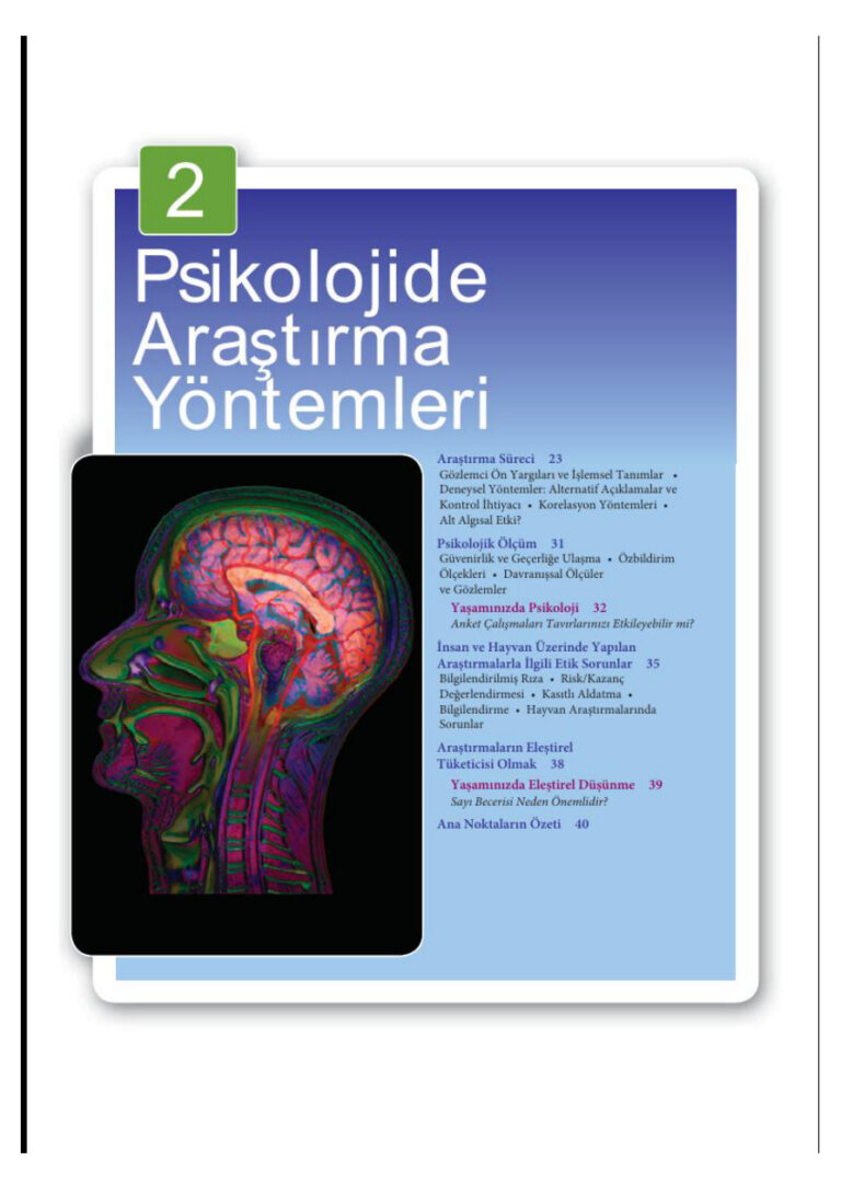 TR PSİKOLOJİDE ARAŞTIRMA YÖNTEMLERİ NOBEL YAYINLARI Kitap Kapağı
