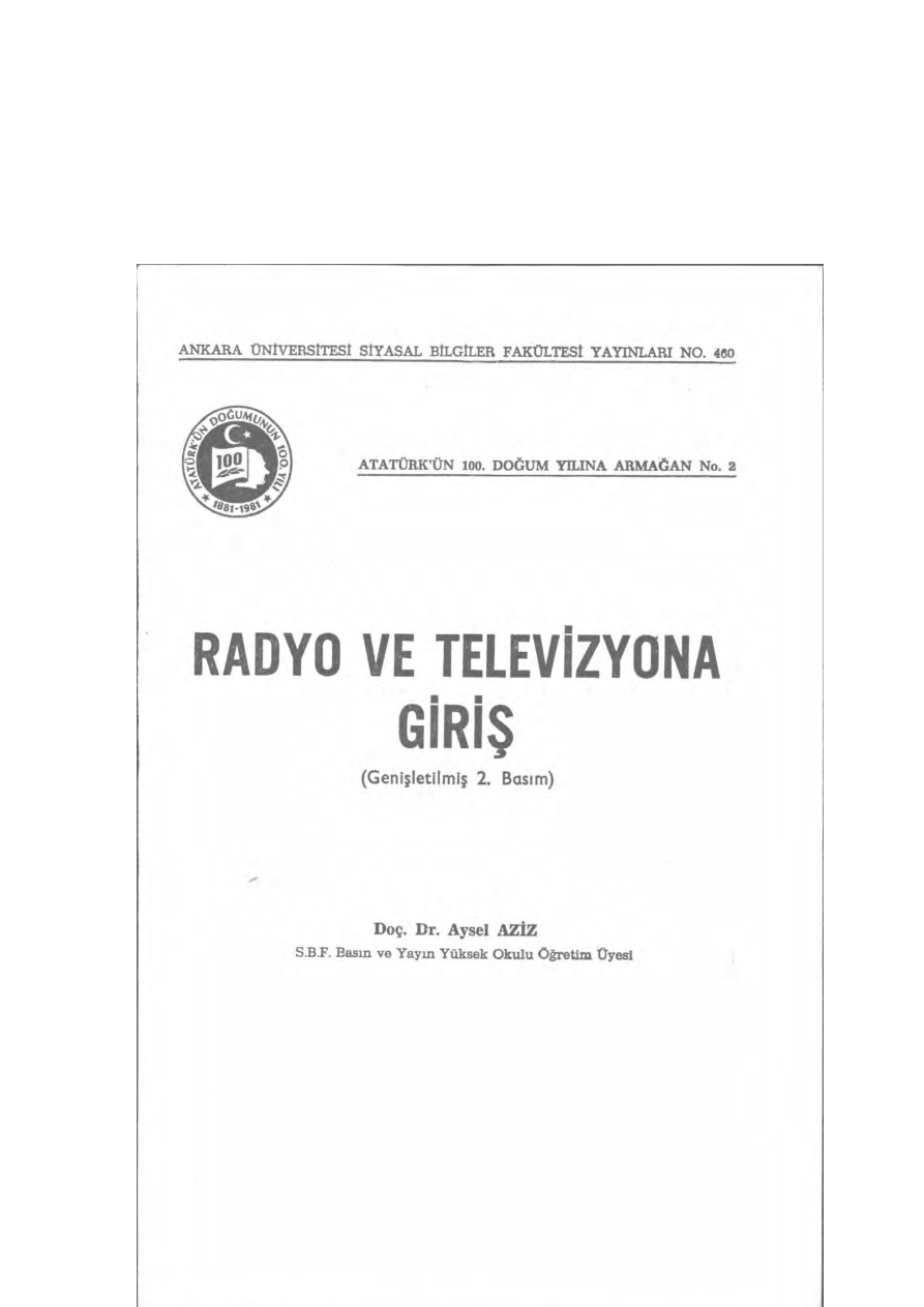 Radyo ve Televizyona Giriş PDF İndir