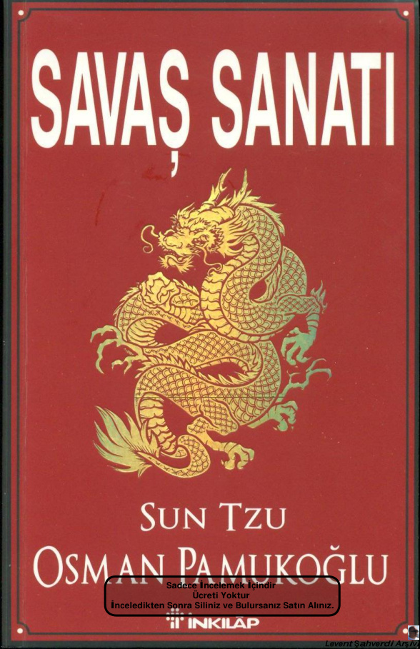 Savaş Sanatı PDF İndir