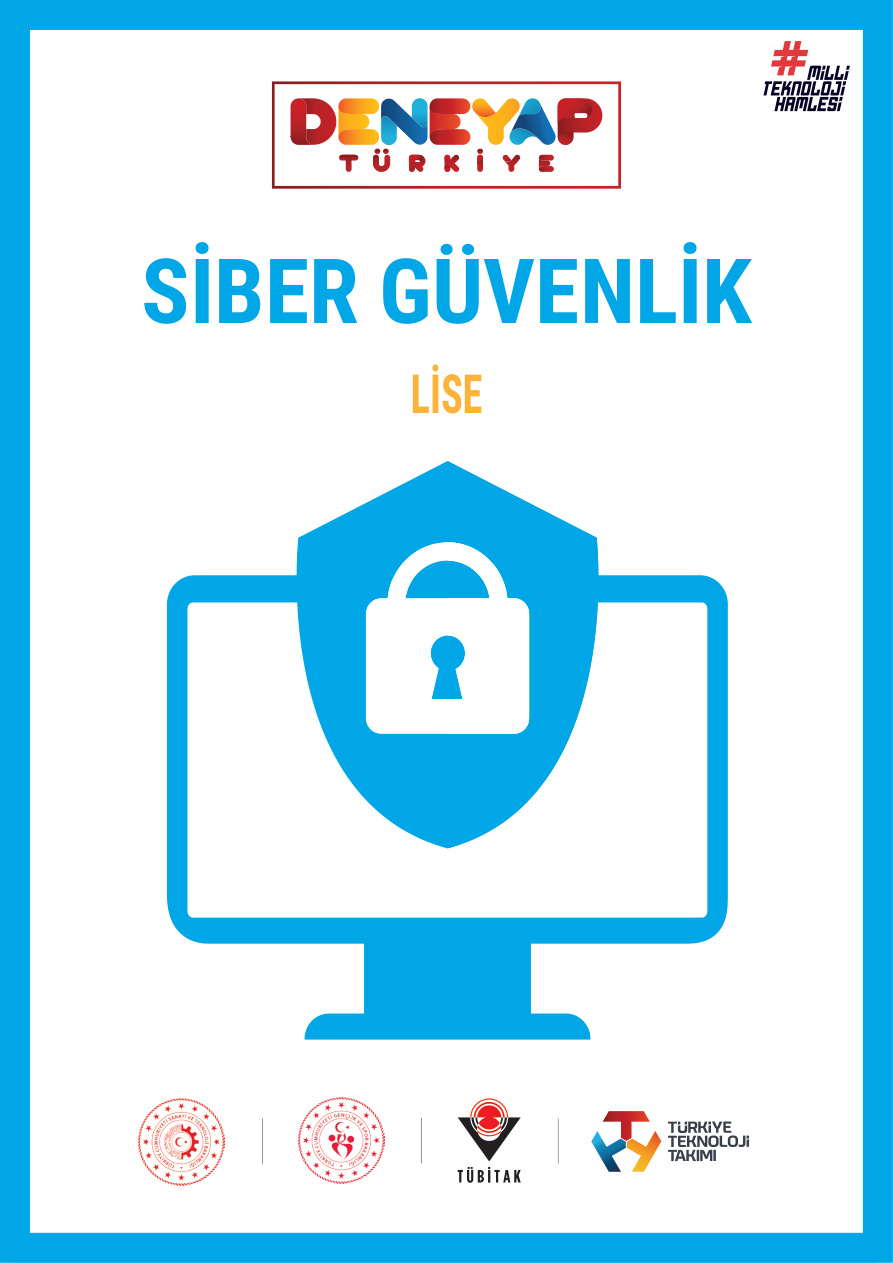 Siber Güvenlik (Lise) PDF İndir - TÜBİTAK 1 Siber Güvenlik (Lise) PDF İndir
