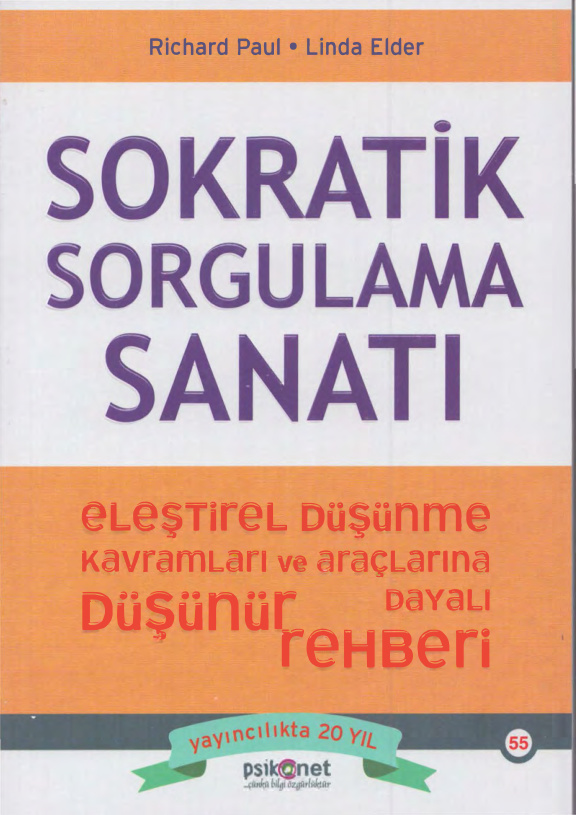 Sokratik Sorgulama Sanatı PDF İndir – Richard Paul, Linda Elder