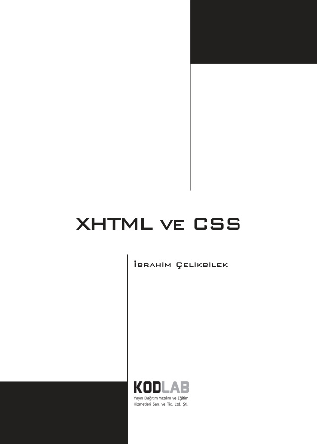 XHTML ve CSS 2010 PDF İndir