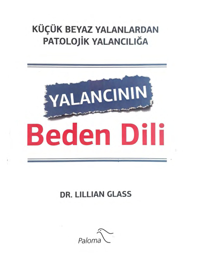 Yalancının Beden Dili PDF İndir