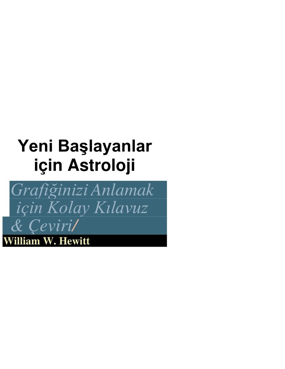 Yeni Başlayanlar İçin Astroloji PDF İndir