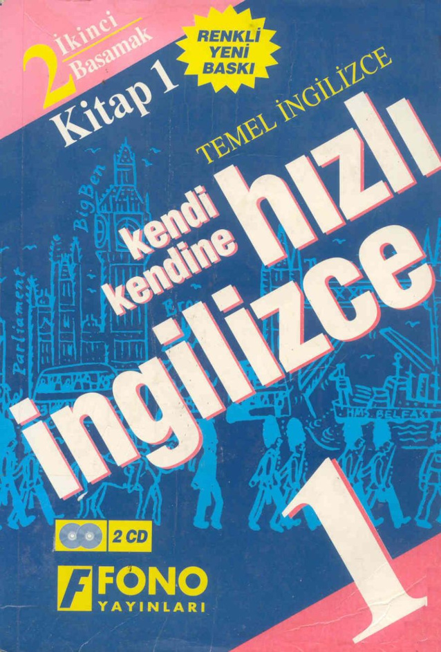 Fono: Kendi Kendine Hızlı İngilizce (İkinci Basamak Kitap 1) PDF İndir