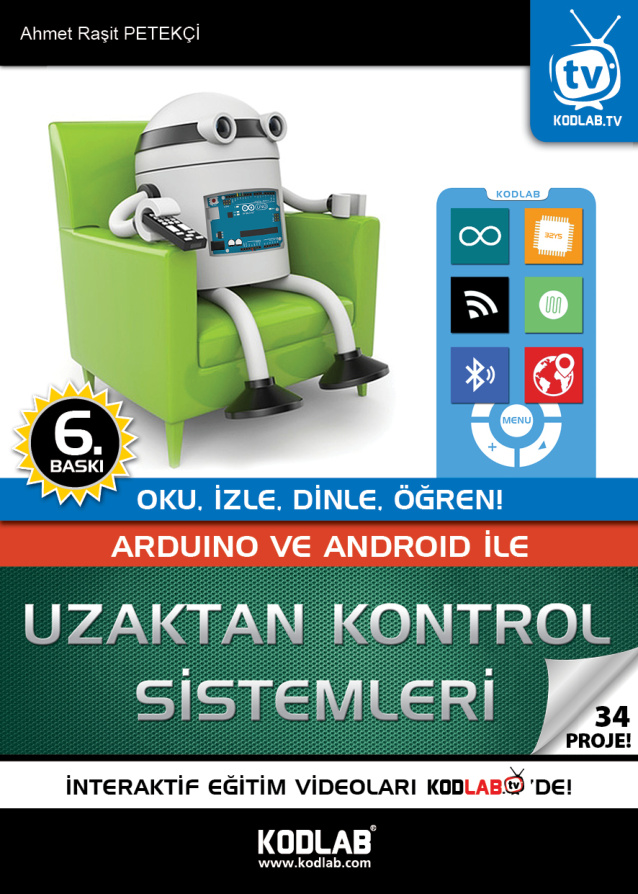 Arduino ve Android ile Uzaktan Kontrol Sistemleri PDF İndir – Ahmet