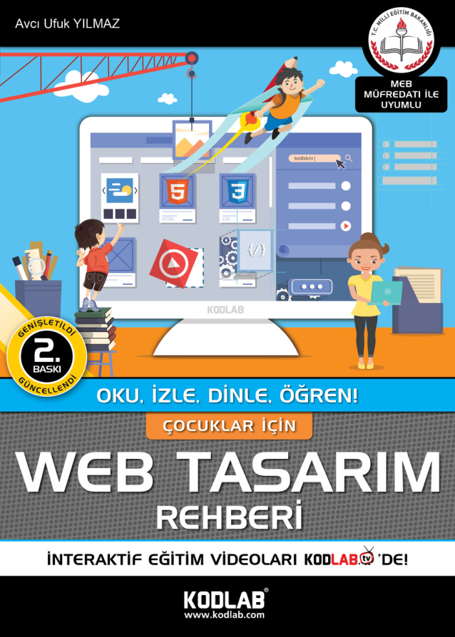 Çocuklar İçin Web Tasarım Rehberi 2019 PDF İndir – Avcı Ufuk Yılmaz