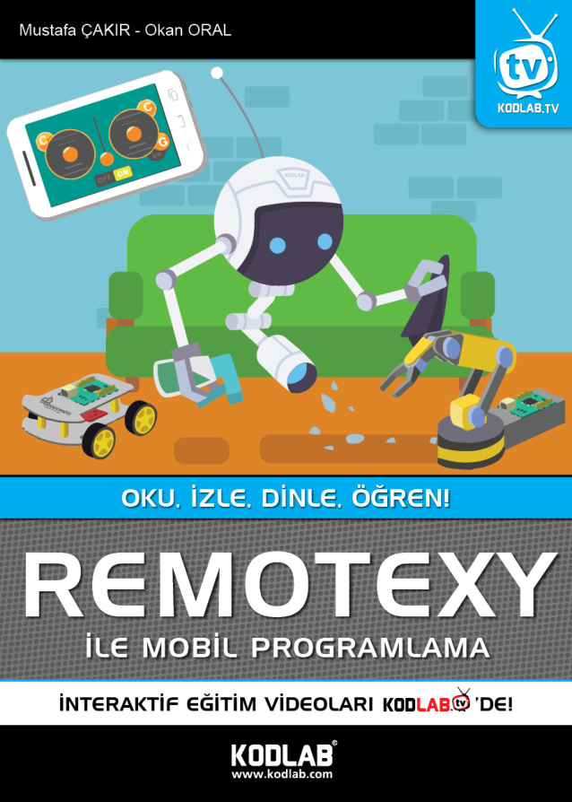 RemoteXY ile Mobil Programlama 2018 PDF İndir – Mustafa Çakır, Okan Oral