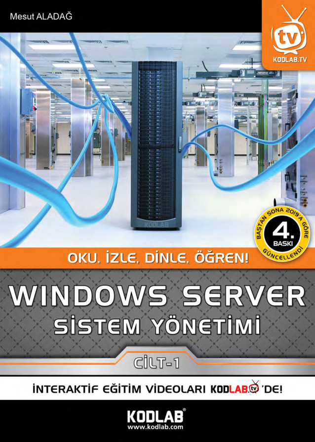 Windows Server Sistem Yönetimi Cilt 1 PDF İndir – Mesut Aladağ