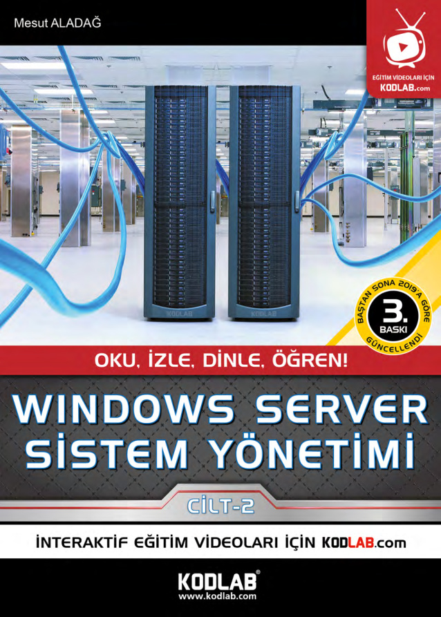 Windows Server Sistem Yönetimi Cilt 2 PDF İndir – Mesut Aladağ
