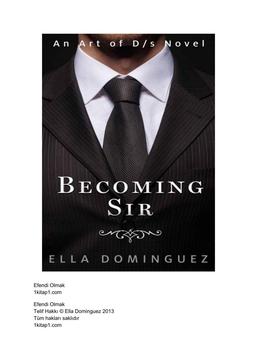 Efendi Olmak PDF İndir - Ella Dominguez 1 Efendi Olmak PDF İndir