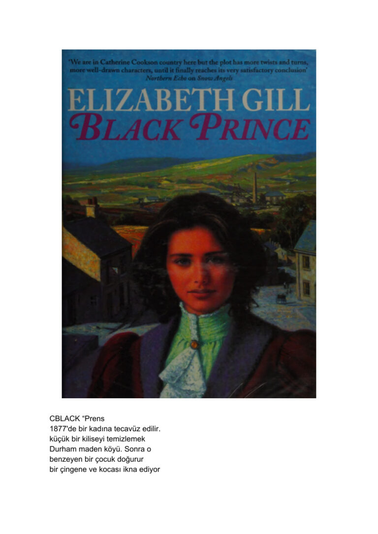 TR Black prince Elizabeth Gill Kitap Kapağı