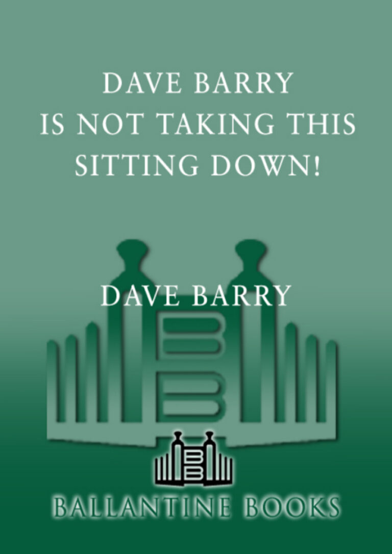 TR Dave Barry Is Not Taking This Sitting Down Dave Barry Kitap Kapağı