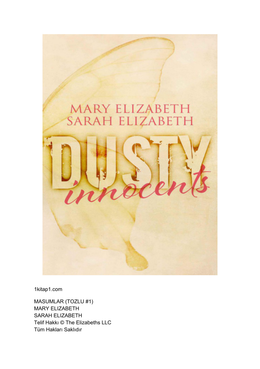 Masumlar PDF İndir - Mary Elizabeth 1 Masumlar PDF İndir