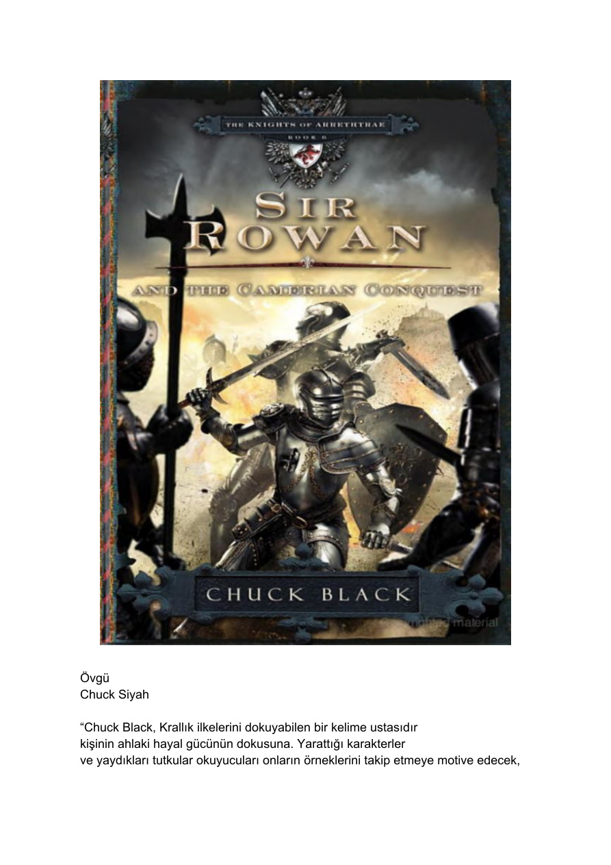 Sir Rowan ve Camerian Fethi PDF İndir
