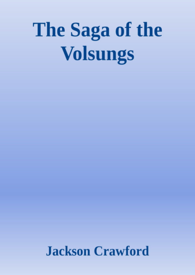 TR The Saga of the Volsungs Jackson Crawford Kitap Kapağı