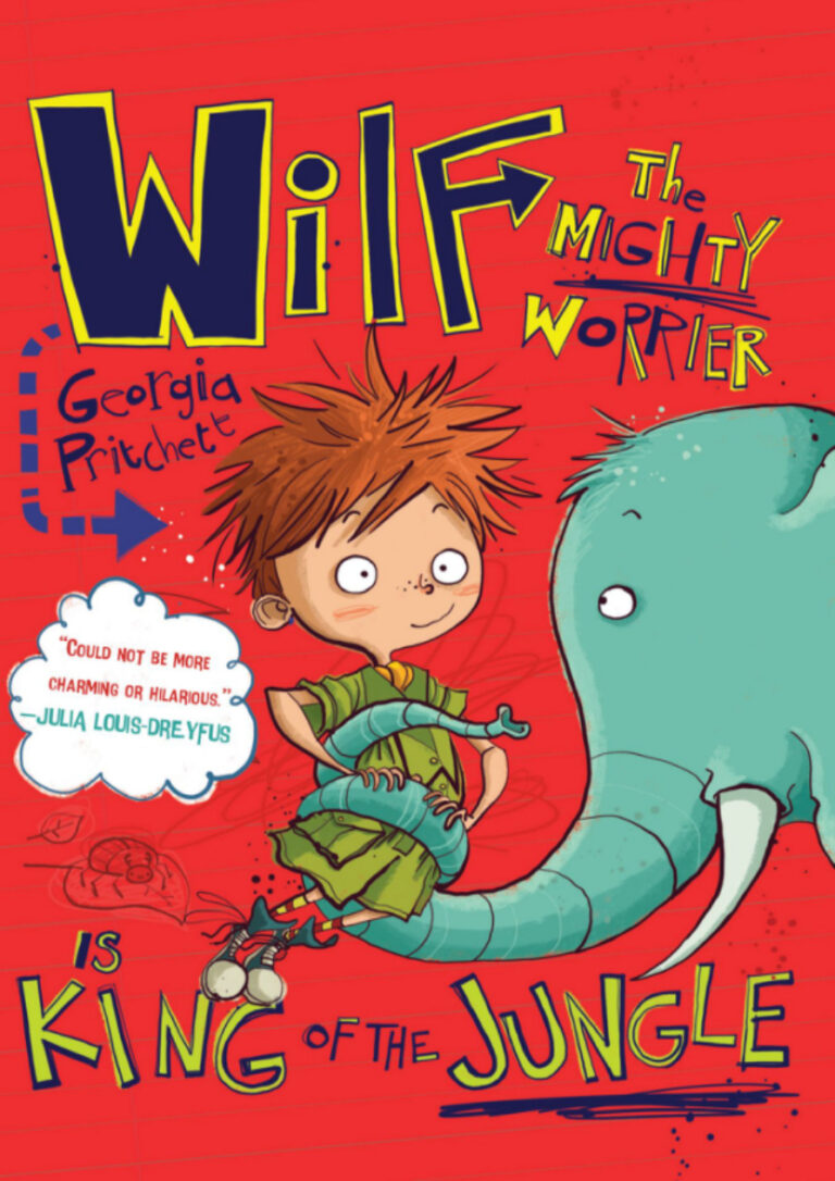 TR Wilf the Mighty Worrier Georgia Pritchett Kitap Kapağı