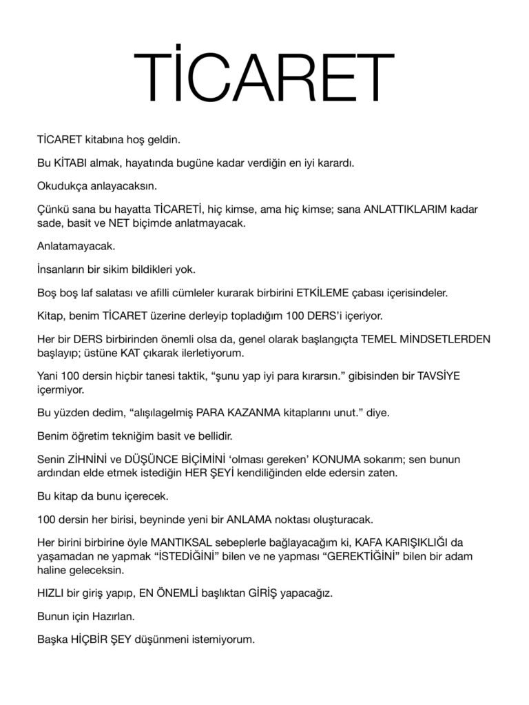Ticaret Eğitimi Kitap Kapağı