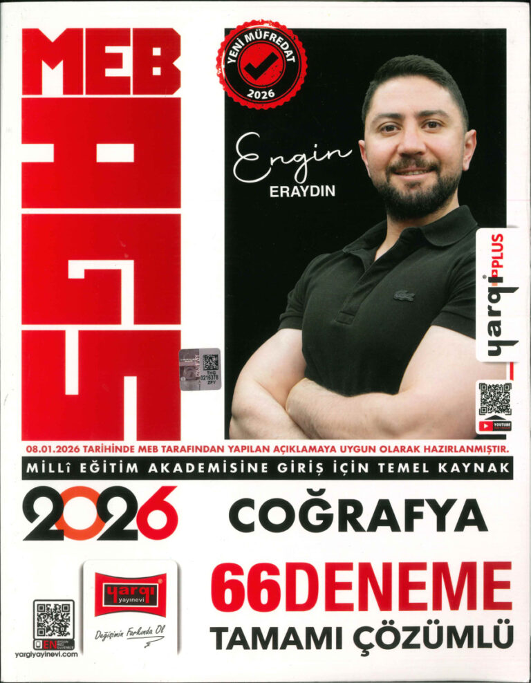 YARGI AGS COĞRAFYA 66 DENEME 2026 Kitap Kapağı